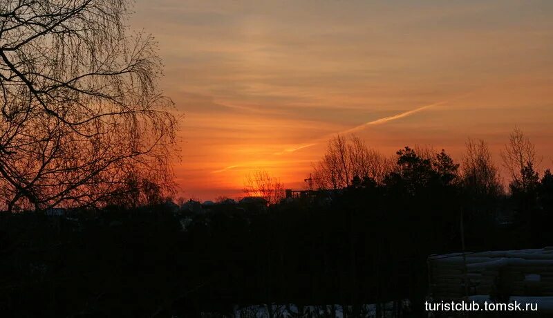 рассвет. заход солнца в томске. зорька заря. восход на оби. заход солнца в томске.