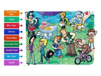 Kids box family wordwall