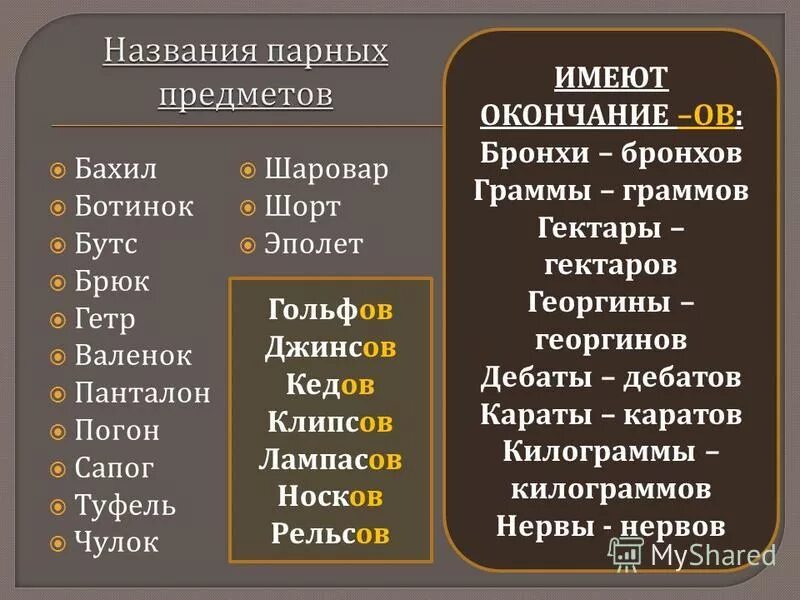 названия парных предметов в русском языке. что значит парные предметы. существительные называющие парные предметы. парные вещи названия. подмастерье род существительного.