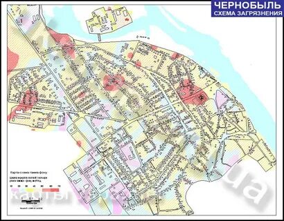 Чернобыль карта улиц