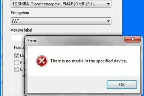 Media error что это