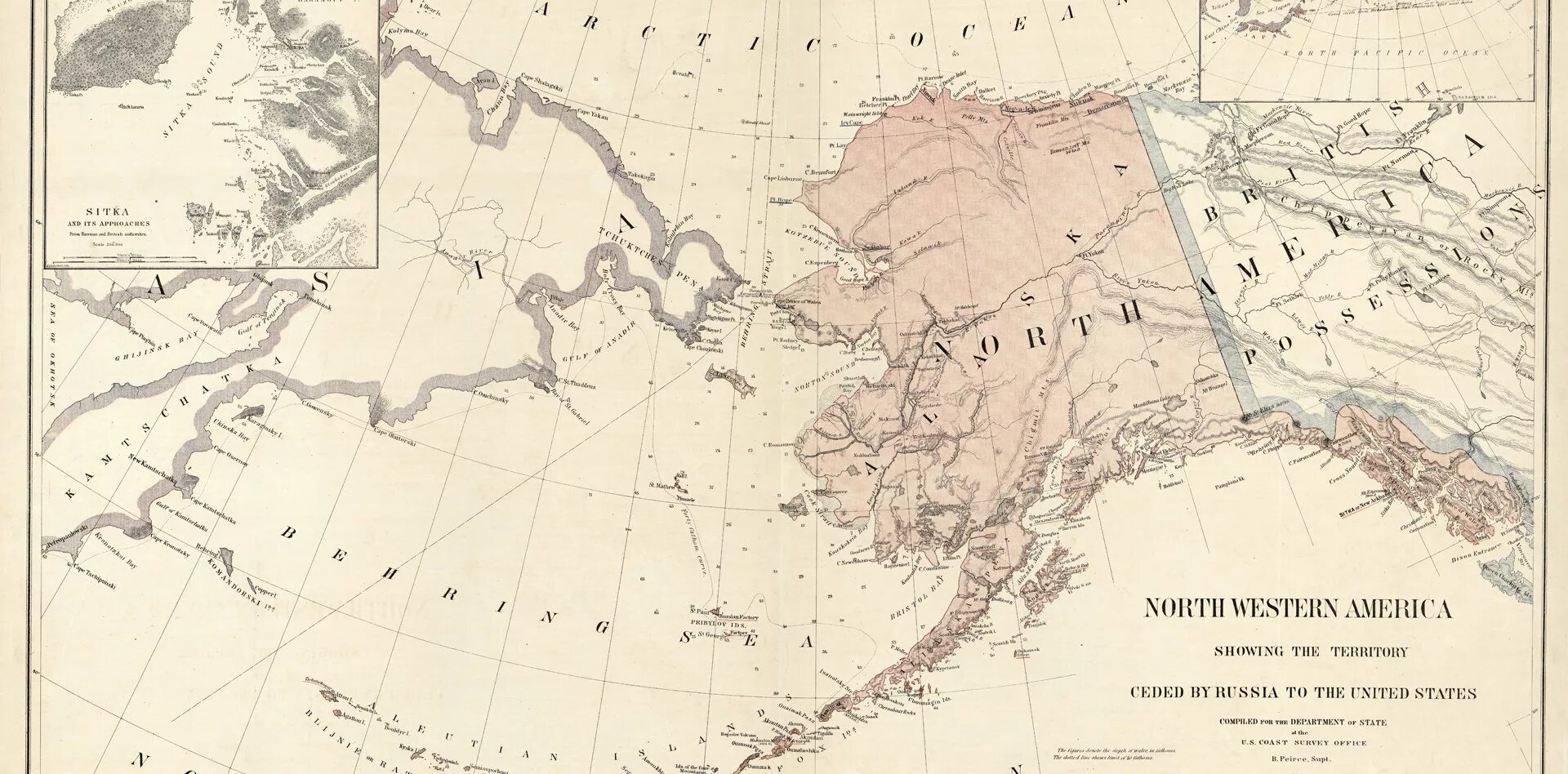 Колония аляска. Карта русской Америки 1867 года. Карта Российской империи с Аляской. Территория Аляски 1867 год. Аляска 19 век карта.