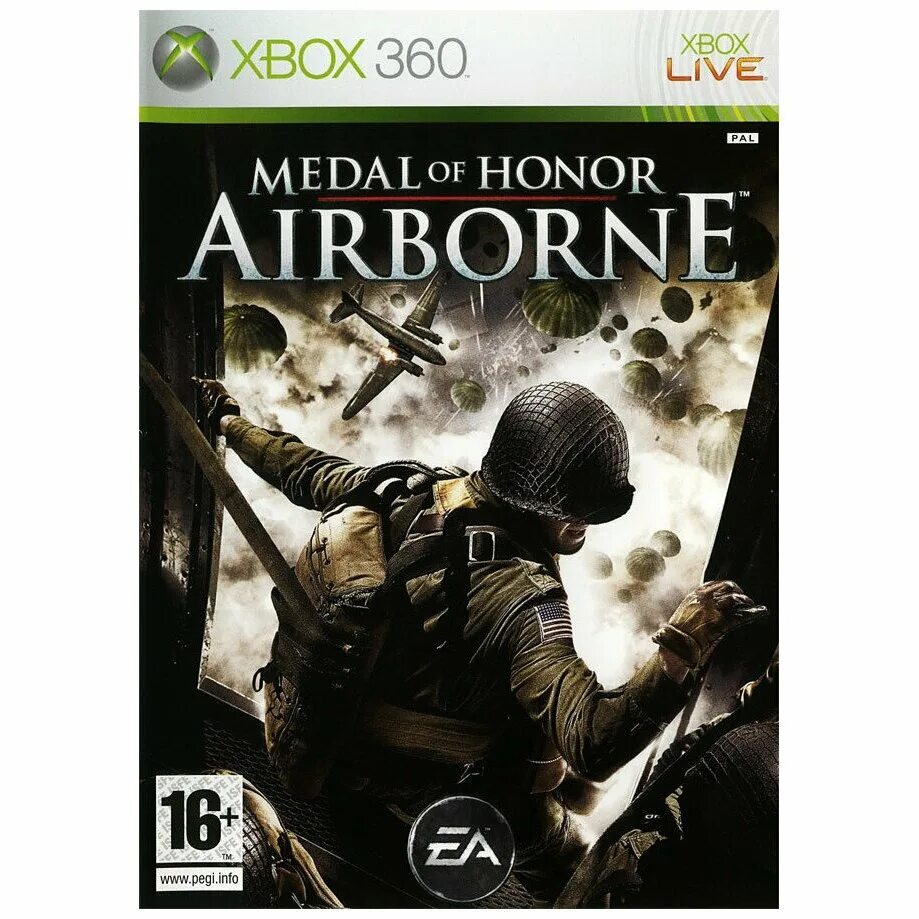 Medal of honor xbox 360. Игра Medal of Honor Airborne (Xbox 360. Medal of Honor Airborne Xbox one. Медал оф хонор аирборн.