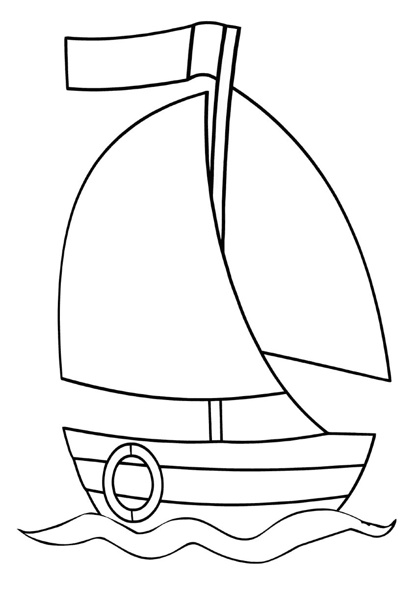 Раскраски транспорт для детей 4-5 лет. Шаблон кораблика распечатать. Шаблон кораблика для аппликации. Кораблик раскраска для малышей. Парусник раскраска для детей.