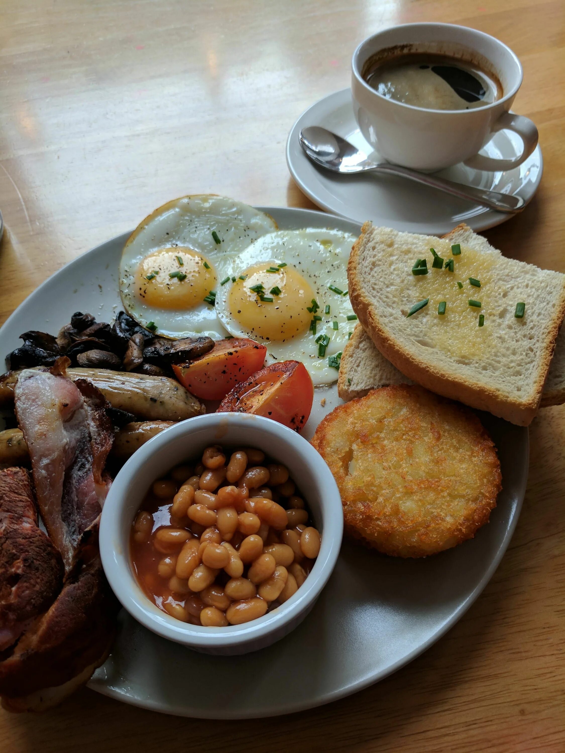 Инглиш брекфаст. Английский завтрак. Британский завтрак. Традиционный английский завтрак.