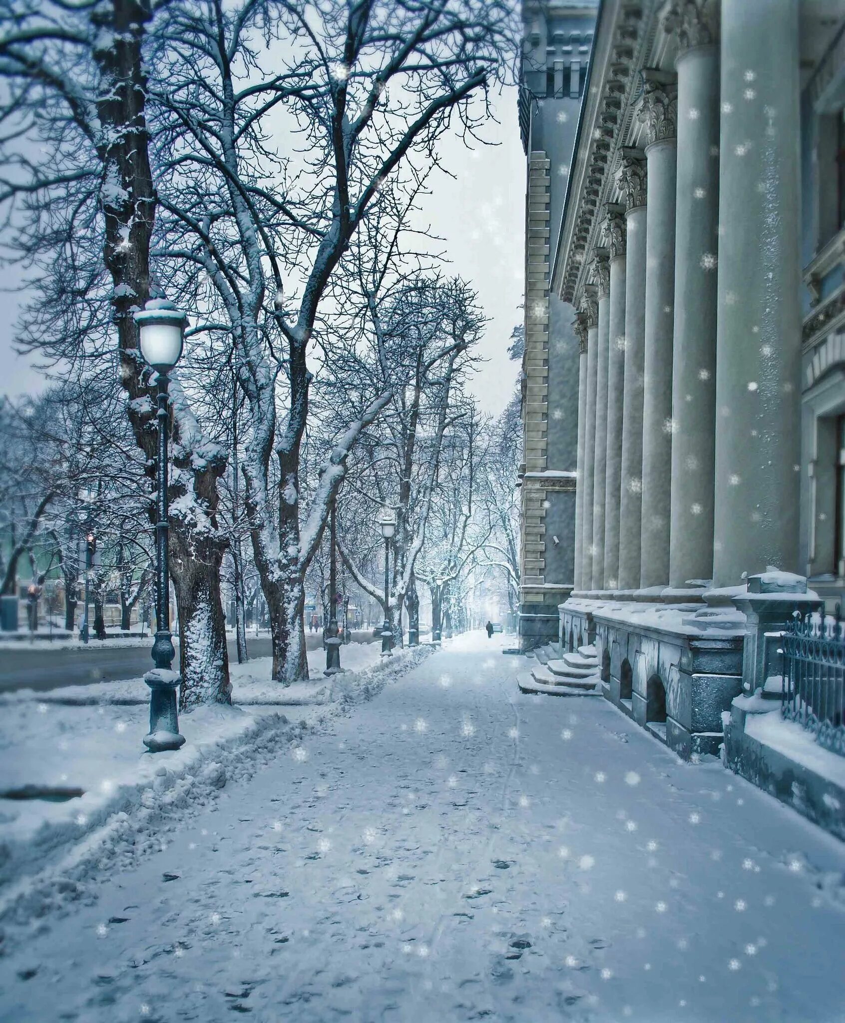 Зимний город. Снежное утро город. Зимняя улица. Снежная зима в городе. Город зимой.