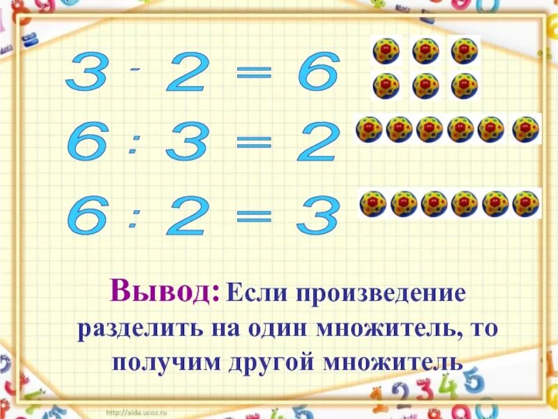 Если произведение разделить. Если произведение разделить на один множитель. Если произведение разделить на множитель то получится. Если произведение разделить на один из множителей то получится. Игры математика деление