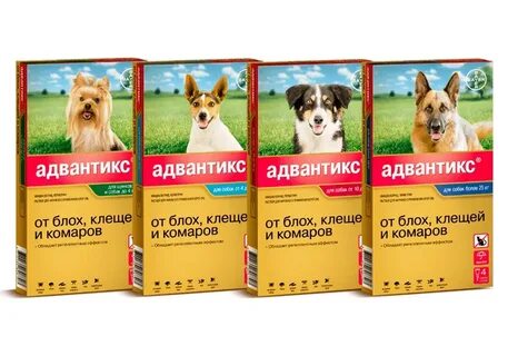 Капли от клещей названия