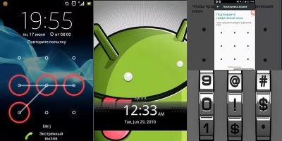 варианты графических ключей для андроид
