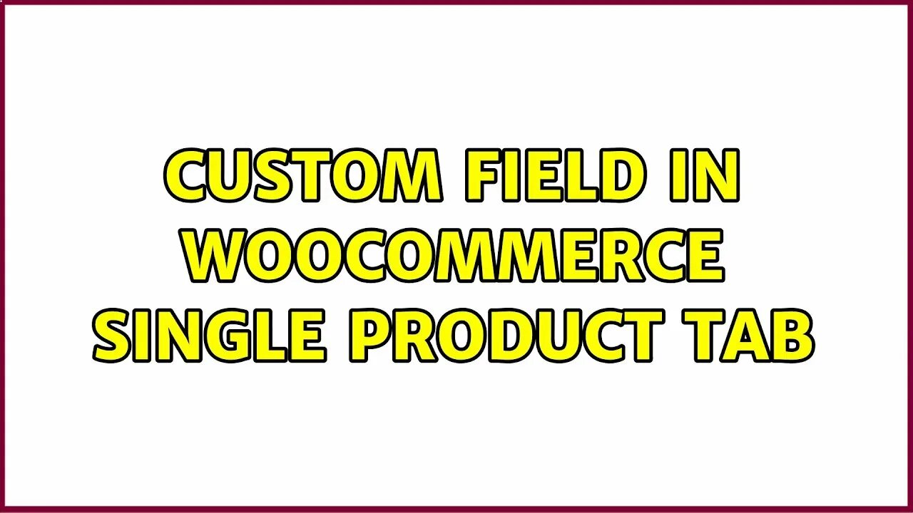 Product field. Additional Custom product Tabs for WOOCOMMERCE.