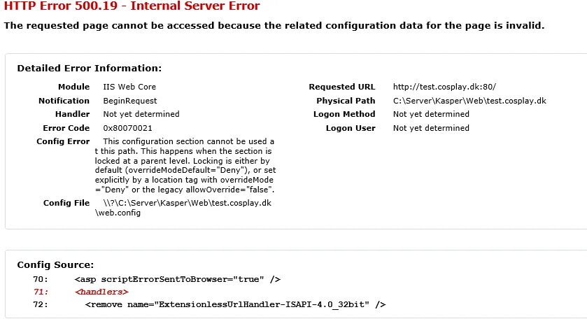 500 ошибка сервера что это значит. Error 500. error code 500. error картинка. asp секции конфигурации.