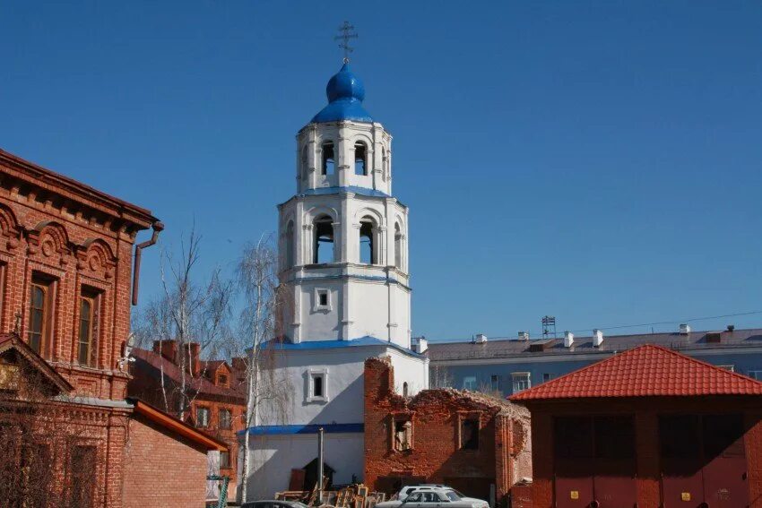 подворье раифского монастыря в казани. колокольня церкви московских чудотворцев. храм московских чудотворцев в казани. храм московских чудотворцев. храм московских чудотворцев в казани.