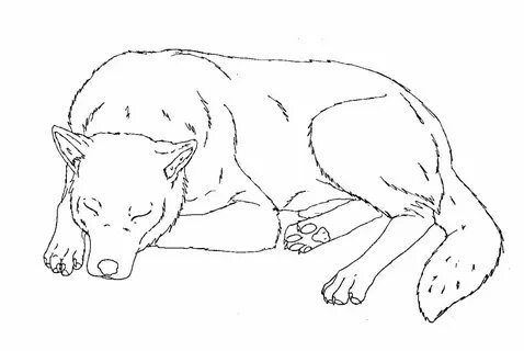 Как нарисовать лежащую собаку легко - Фотобанк 3