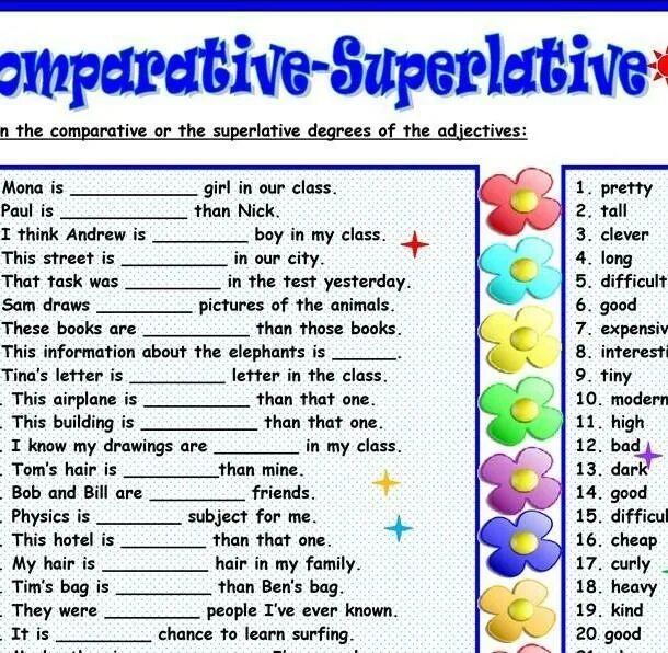 Comparison of adjectives упражнение. Comparisons упражнения. Comparatives упражнения. Comparative and Superlative adjectives упражнения.