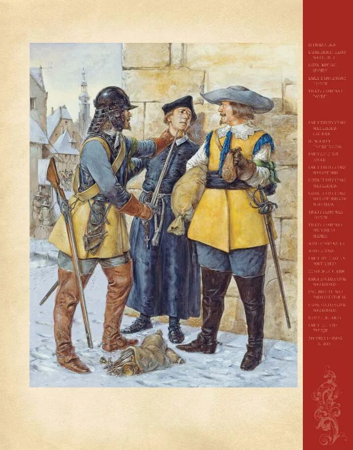 Солдаты тридцатилетней войны 1618-1648. Шведская армия Густава Адольфа. Early 30