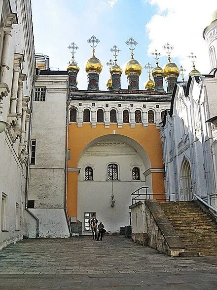 Церковь рождества богородицы на сенях фото Москва Кремль Потешный дворец Церковь Похвалы Пресвятой Богородицы Фотография