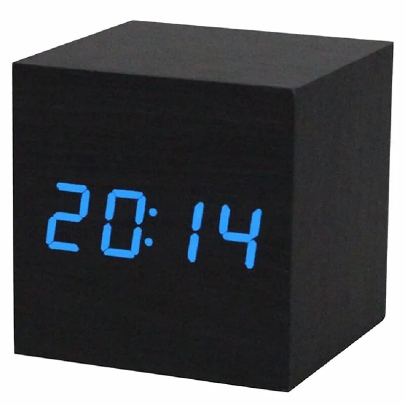 Часы электронные led clock. Электронные часы деревянный куб VST-869 (черный). Электронные часы VST-869 (куб). Настольные часы led Wooden Clock электронные. Настольные электронные часы деревянный куб VST-869 черный.