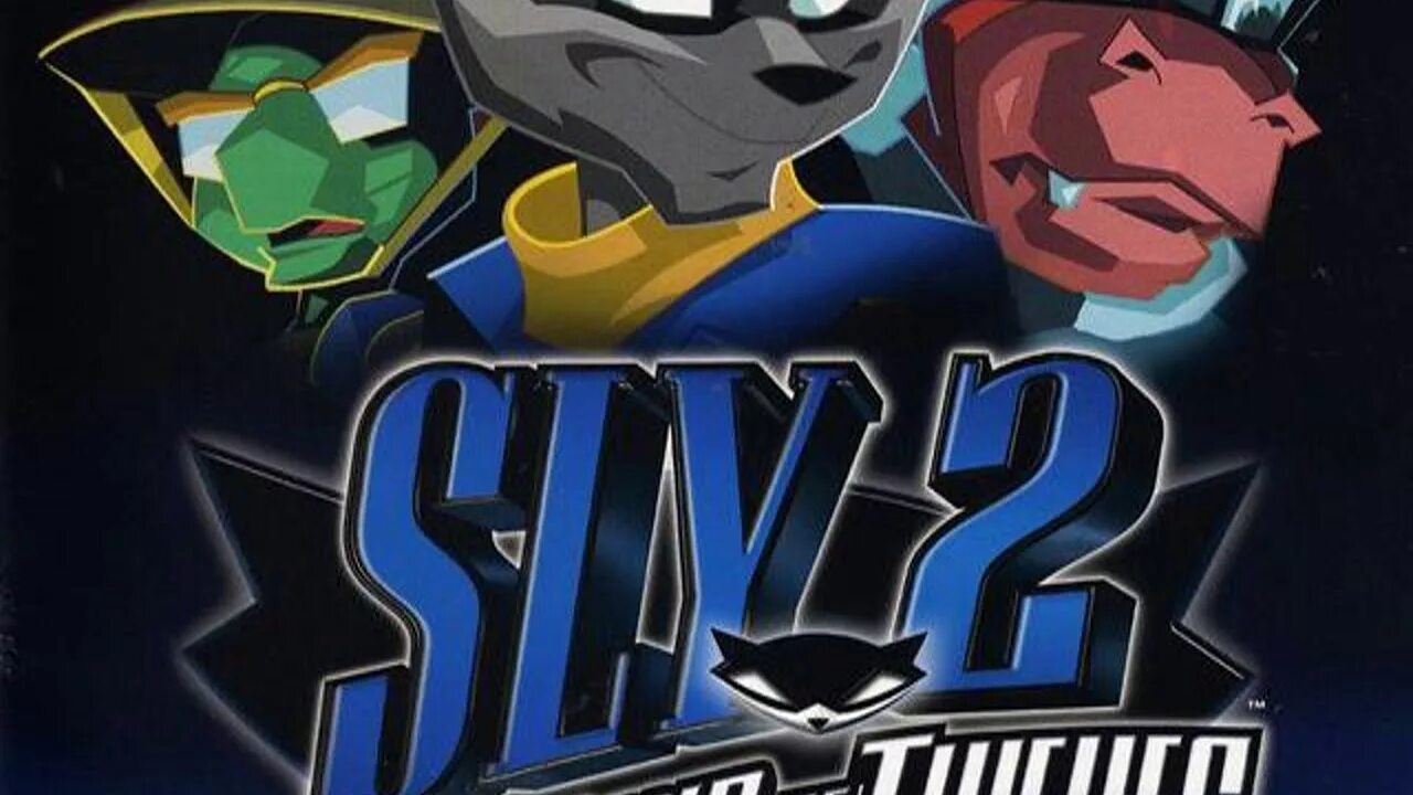 Слаем 2. Sly 2: Band of Thieves обложка. Ps2 Sly 2 - Band of Thieves обложка. Sly 2 Band of Thieves logo. Sly 2 Band of Thieves Wallpaper.