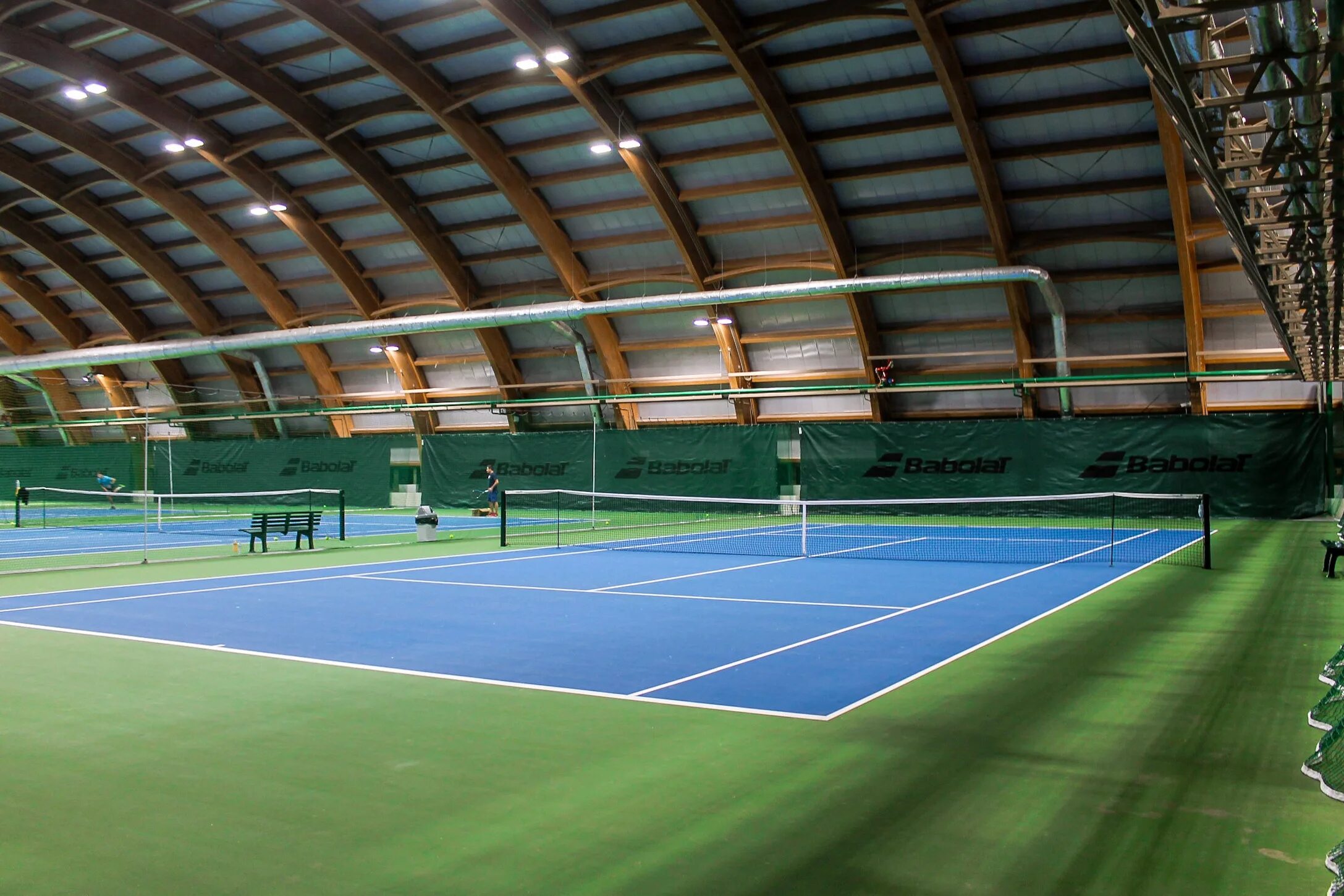 Tennis centre. Теннисный корт Сокольники.