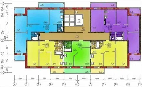 Планировка квартир 9 этажек