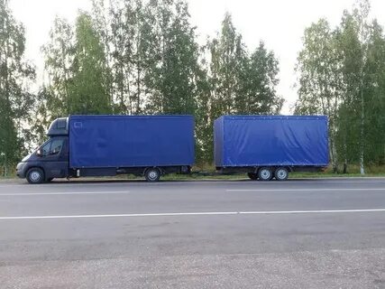 Газель с прицепом