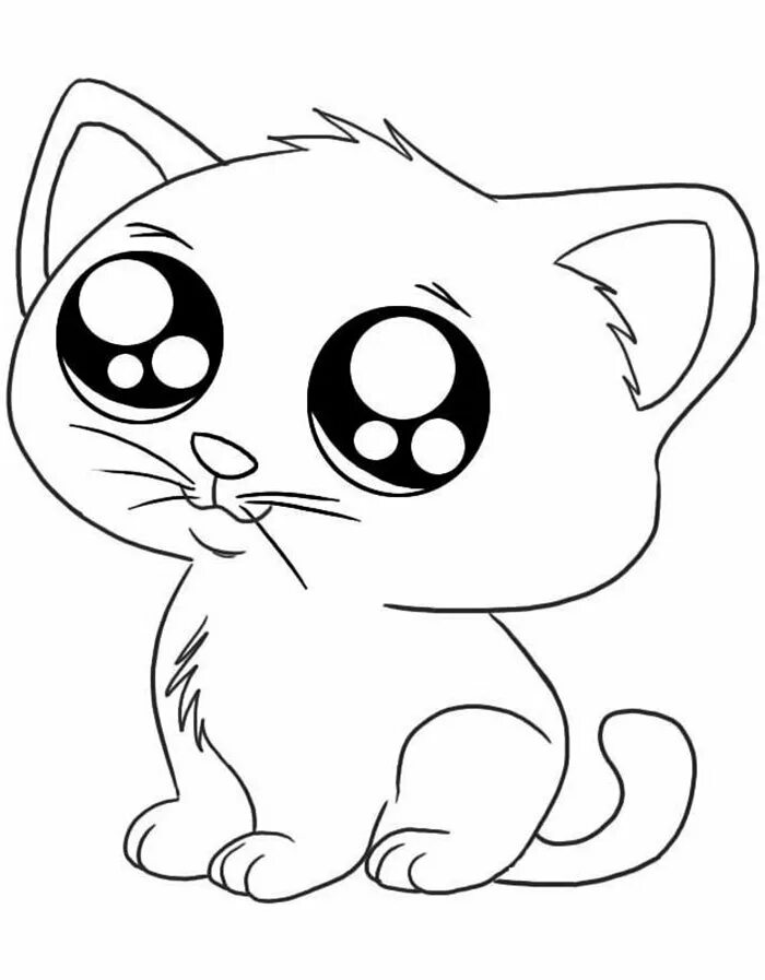 Рисунки для срисовки на лист а4. Раскраска. Котики. Рисунок кота для срисовки. Раскраска маленькие котята. Милые кошечки раскраска.