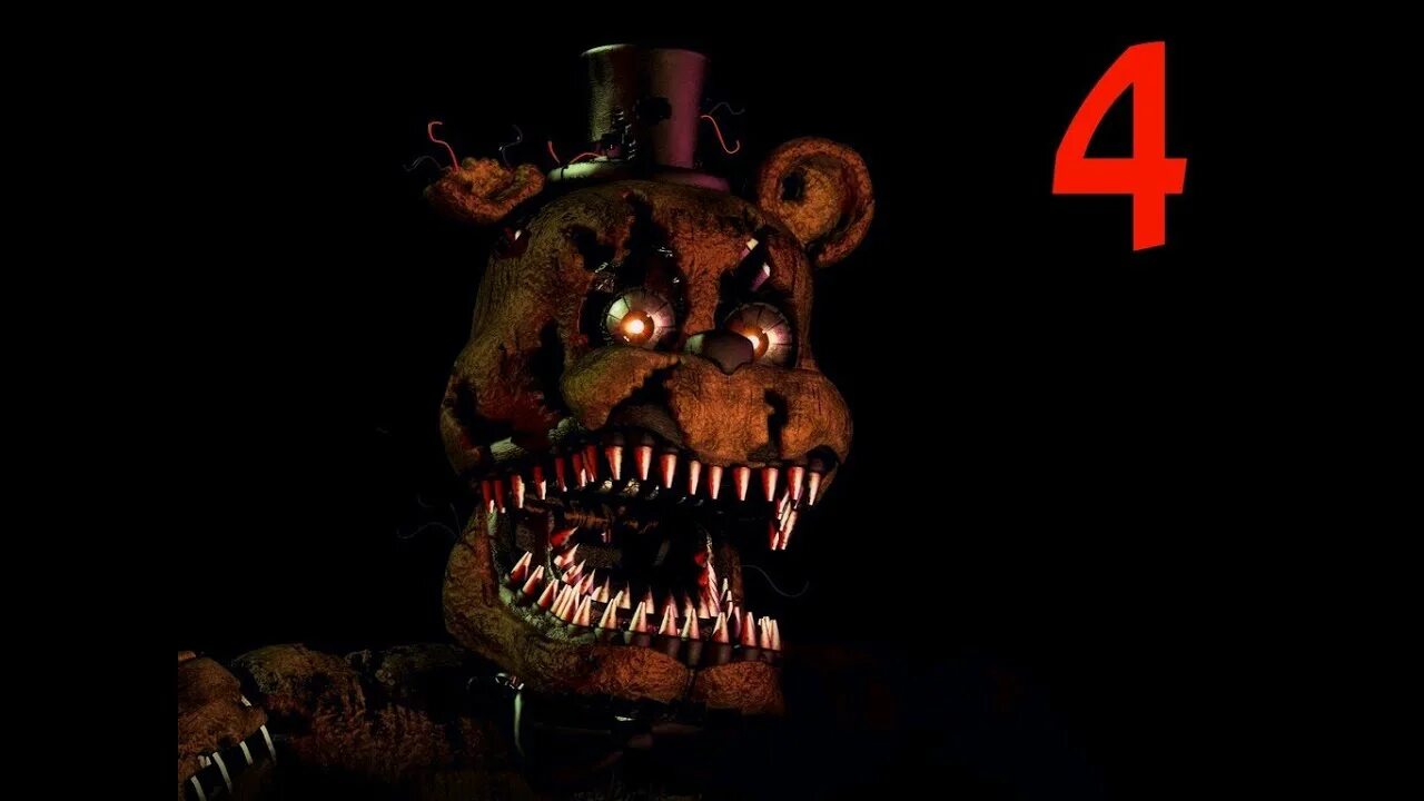 Игру 5 ночей с фредди 4. Five Nights at Freddys 4 Хэллоуин Edition. ФНАФ 2 4 ночь.