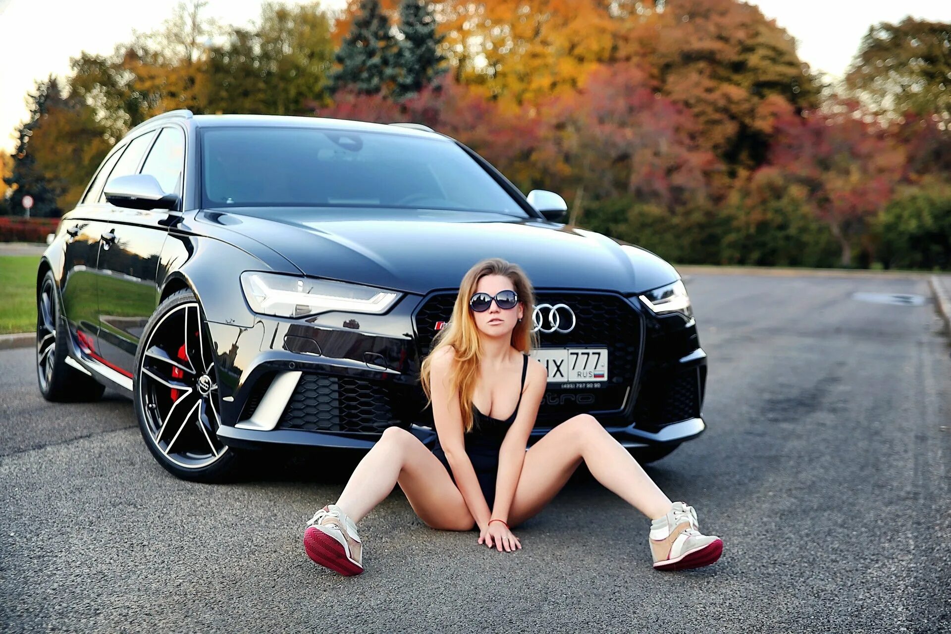 А4 с девушкой