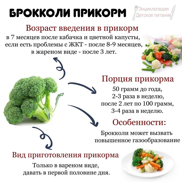 Почему вводить прикорм. Как варить брокколи для прикорма 6 месяцев ребенку. Капуста брокколи для прикорма 4 мес. Брокколи прикорм 5 месяцев ребенка. Как готовить брокколи для первого прикорма ребенку 5.