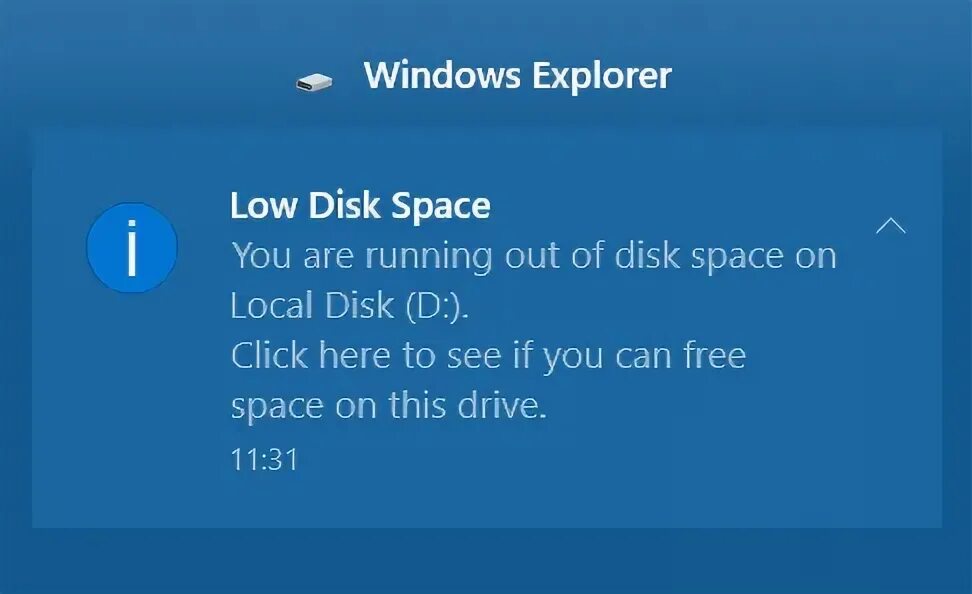 Low disk space. Low disk space how is not windows 7. your disk is low. your disk is low перевод.