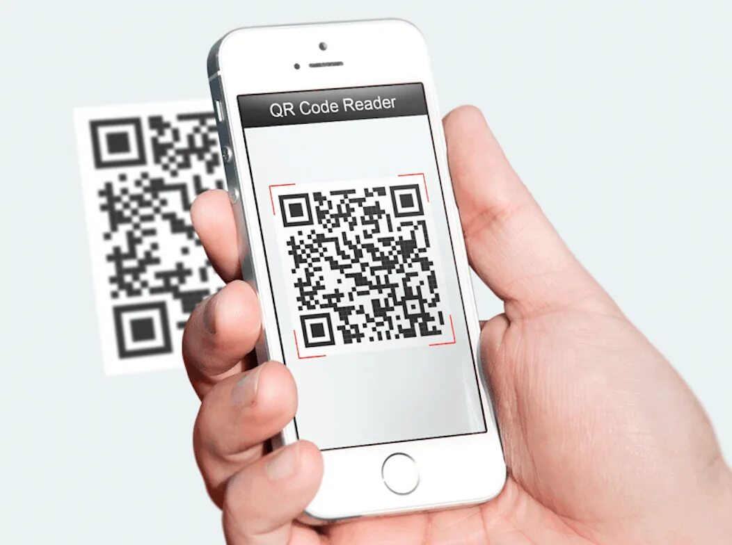 QR код. Смартфон QR код. Телефон сканирует QR код. Сканирование QR кода с телефона.