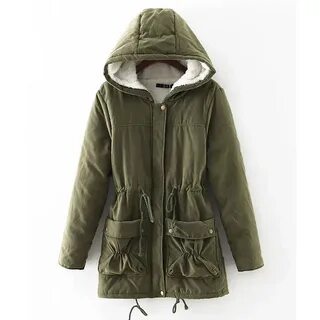 Женские теплые куртки с капюшоном зима