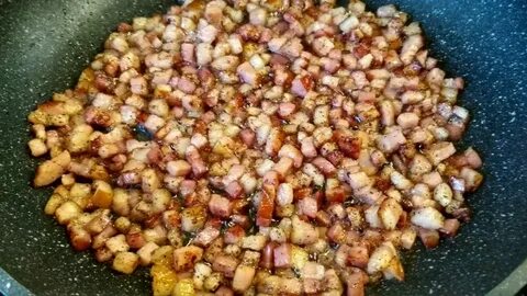 Горох с беконом
