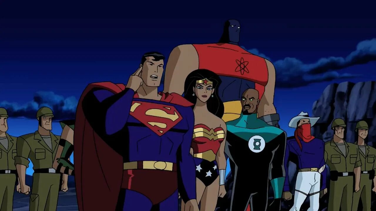 Justice unlimited. Лига справедливости Unlimited. DC Justice League Unlimited.