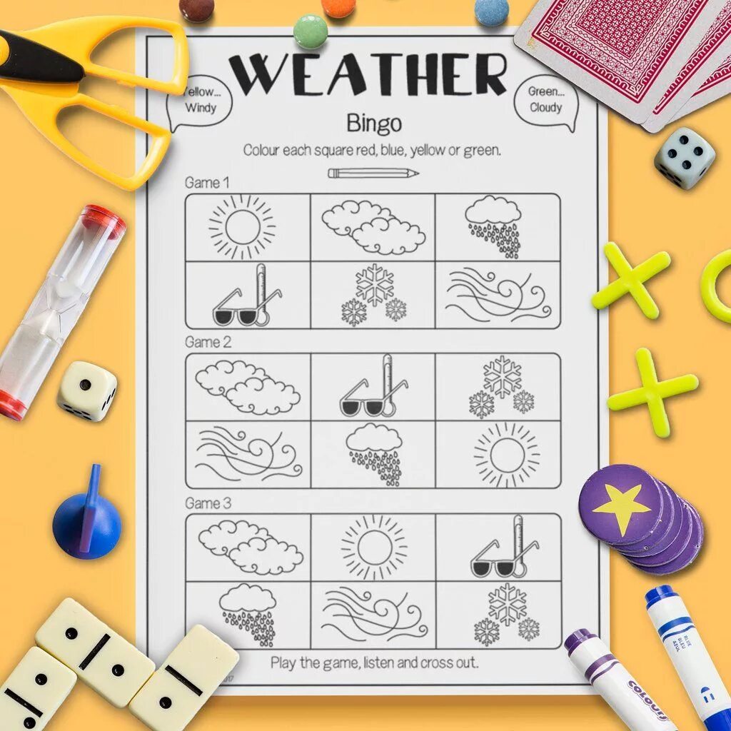 Игра погода на английском. Настольная игра weather. Weather Bingo game. Seasons and weather игра. Weather games for Kids.