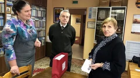 Встретился с писателем