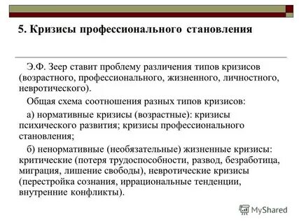 Ненормативные кризисы