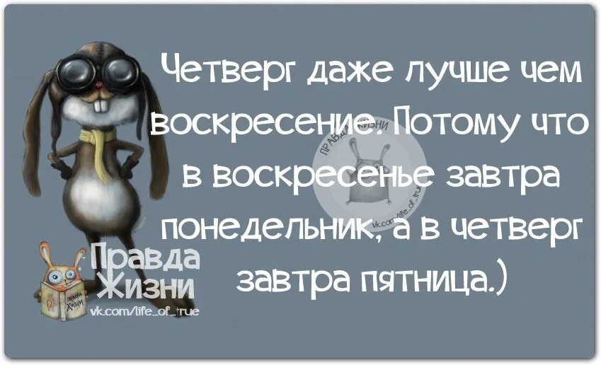 Жило в понедельник. Смешные фразы про четверг. Четверг лучше чем воск. Сетаерг лучше чем воскресенье. Четверг цитаты и высказывания.