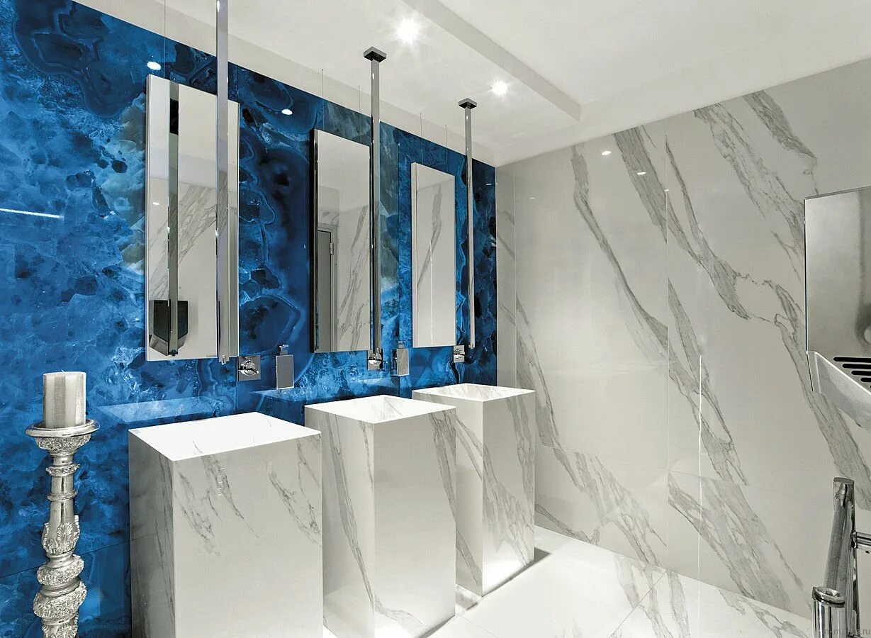 Керамогранит Creto Onyx Blue 7а3510