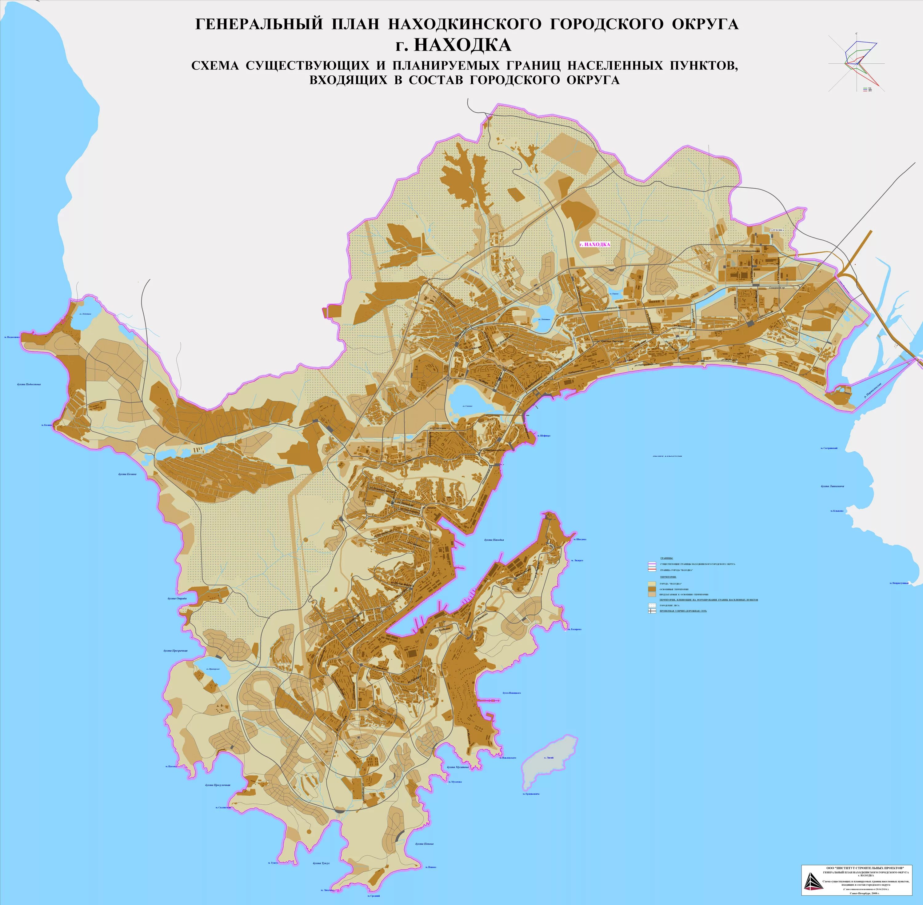 Город находка на карте. Генеральный план Находкинского городского округа. Границы города находка. План города находка. Находкинский городской округ приморского края