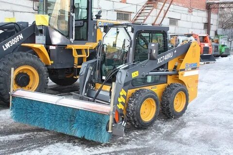 Мини погрузчик xcmg sr760ru