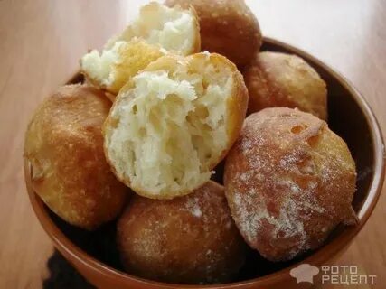 Пончики с молоком без дрожжей