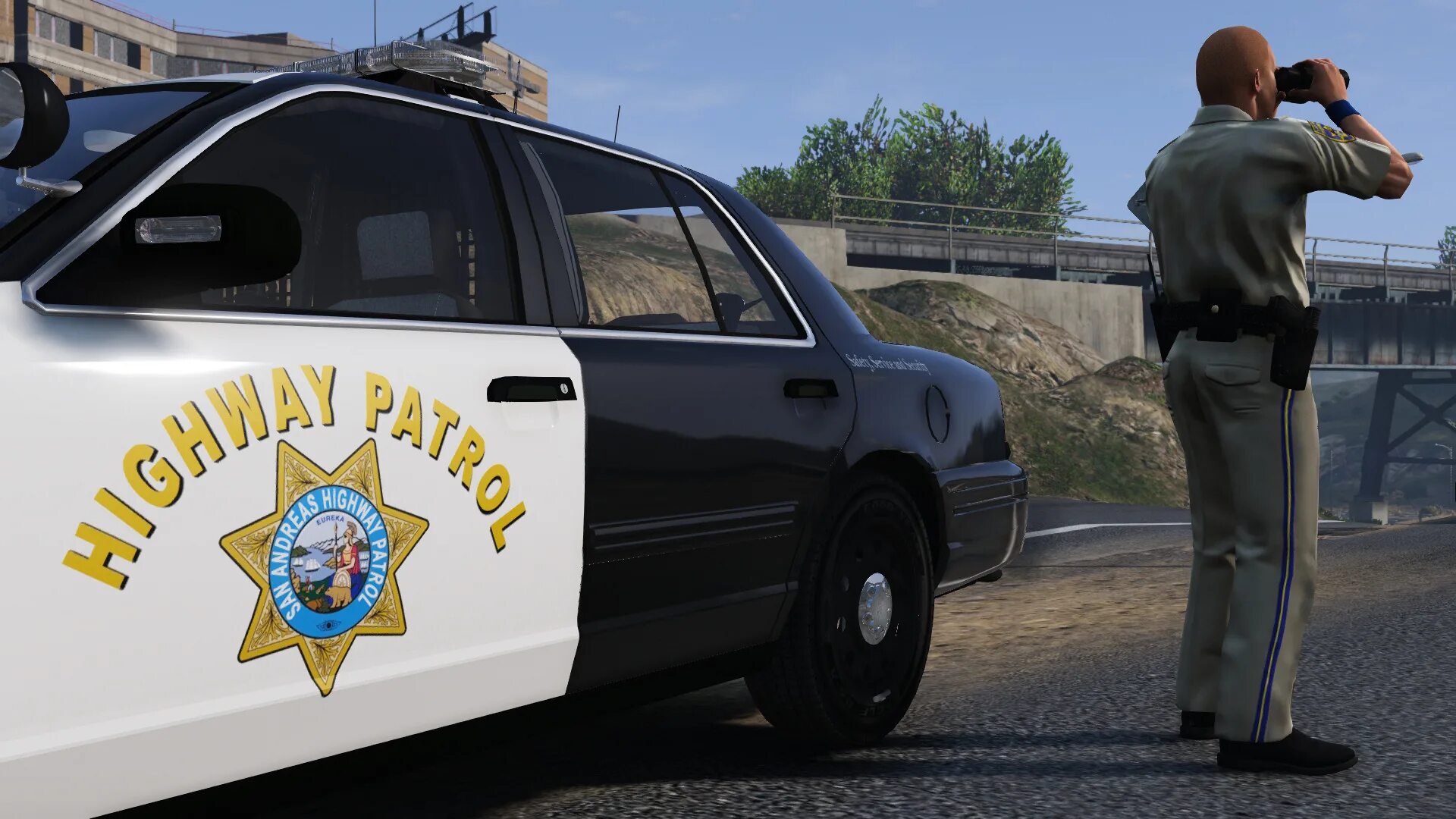 Highway Patrol SAMP. San Andreas Highway Patrol. San Andreas Highway Patrol SAMP. San Andreas Highway Patrol Шеврон.