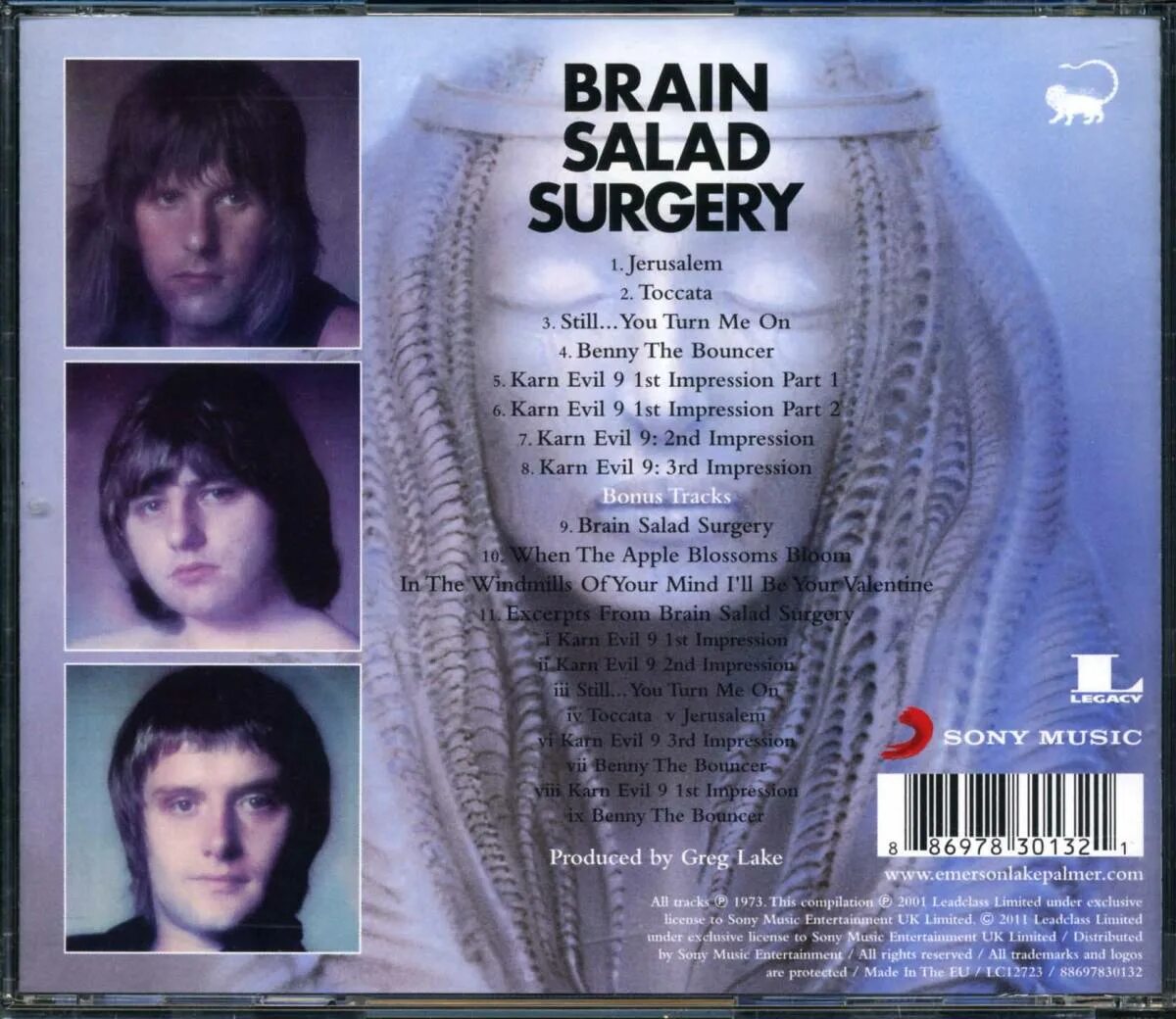 Surgery Brain Salad Emerson, Lake Palmer 1973 Emerson. ELP Brain Salad Surgery 1973. Emerson Brain Salad Surgery. Brain Salad Surgery обложка.