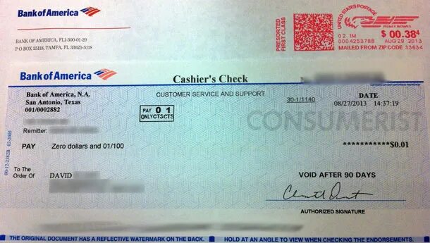 T me bank check