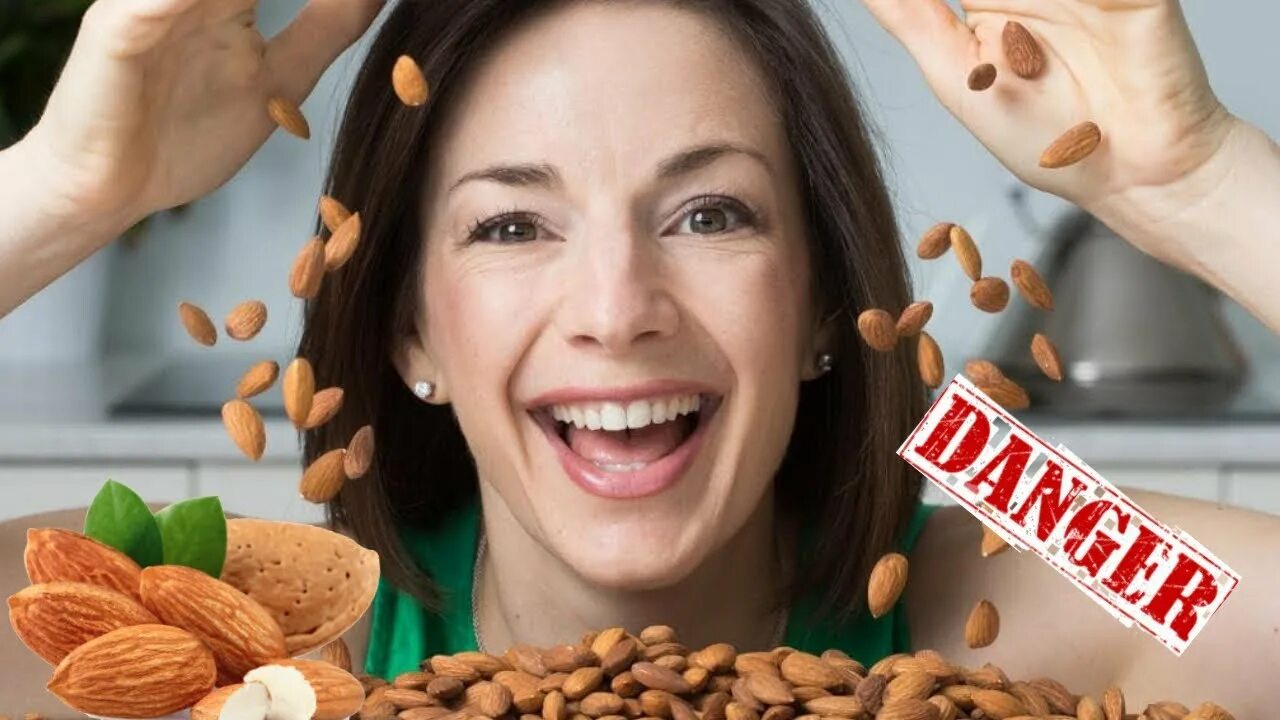 Eat Almond. Cindy Almond. Eating too much stock. Smiling Almond. If you eat too many