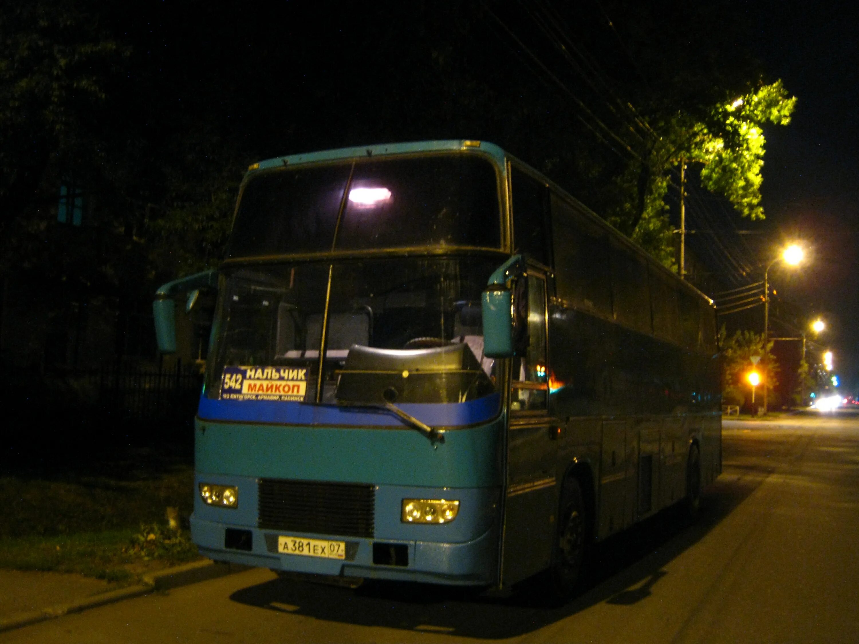 автобус питер нальчик