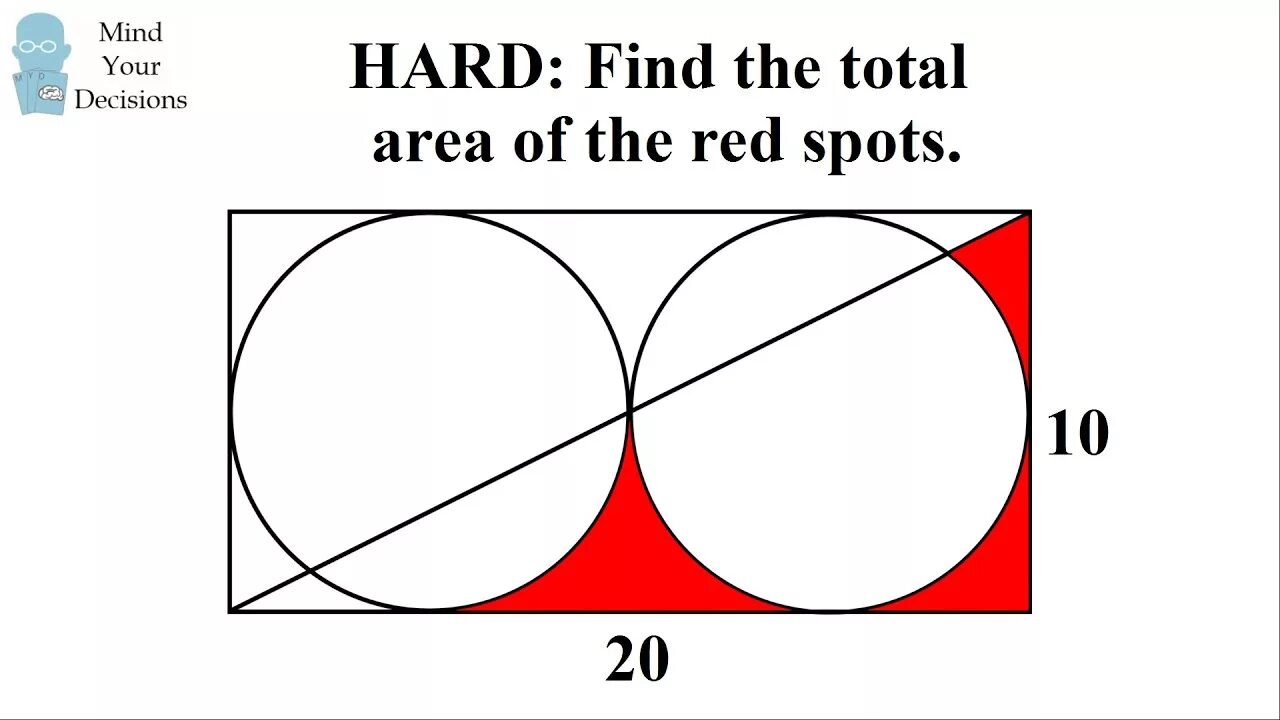 Problem areas. Китайская задача по геометрии. Find the total area in the Red. Geometry problems. How to find the area of semicircle.