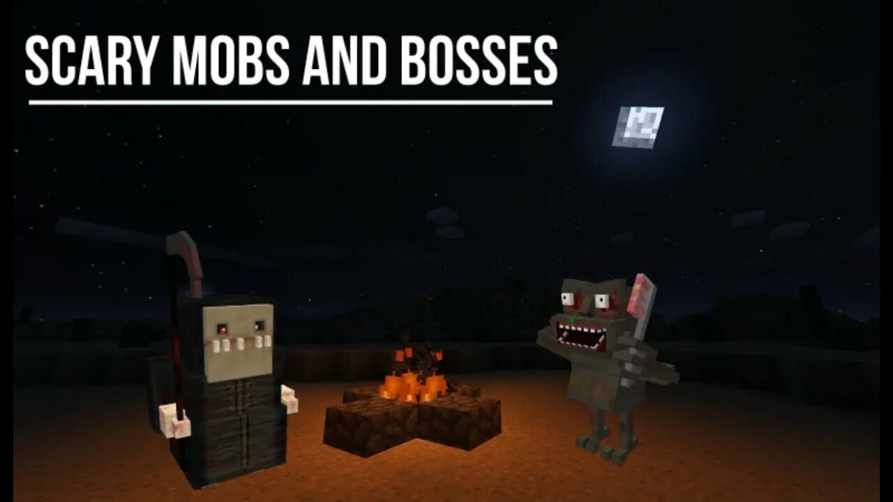 Мод scary mobs