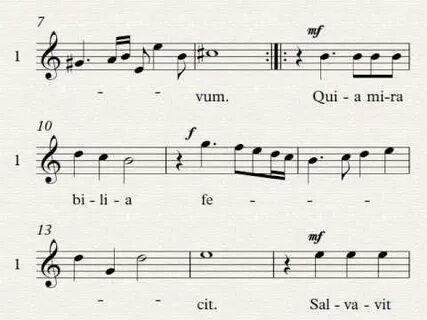 Cantate domino